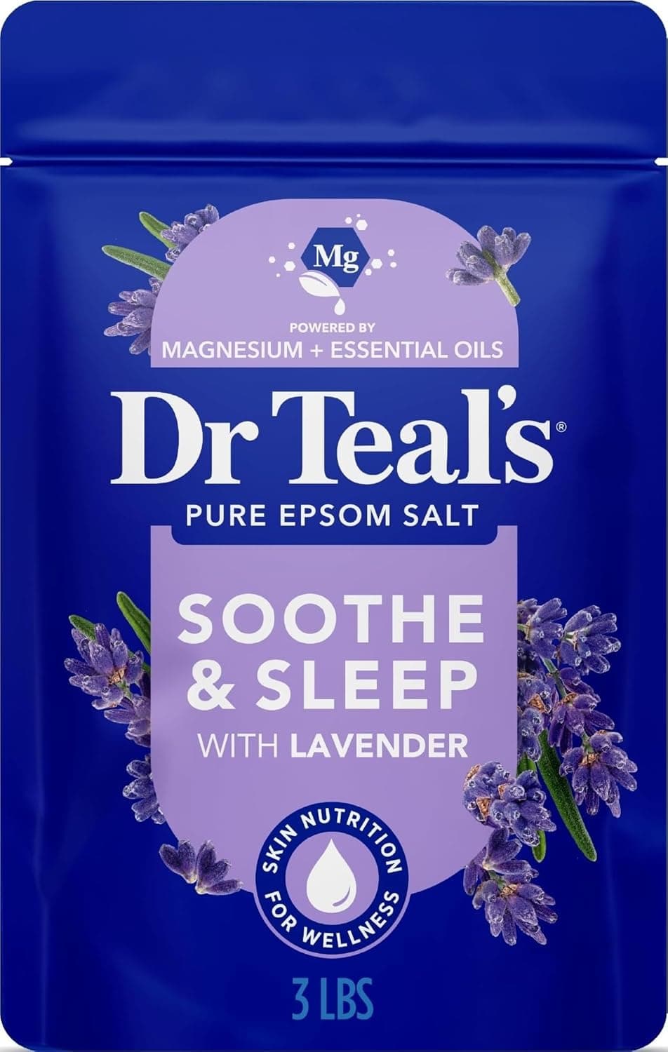 Dr. Teal's Lavender Epsom Salt (3 lb)